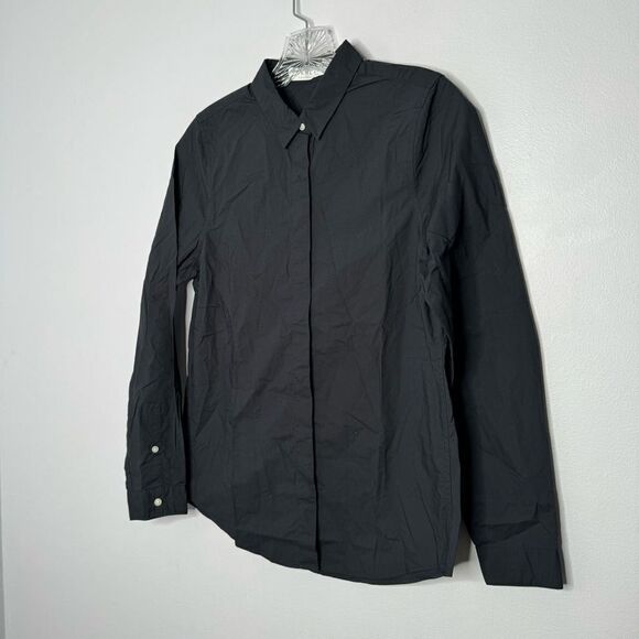Everlane black button down shirt size small - Picture 2 of 5